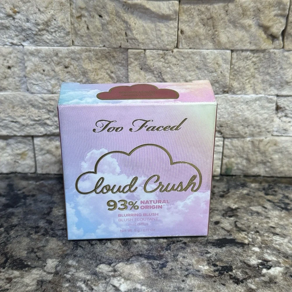 Too Faced- Cloud Crush Blurring‎ Blush- VELVET CRUSH- 0.17oz- Brand New in Box